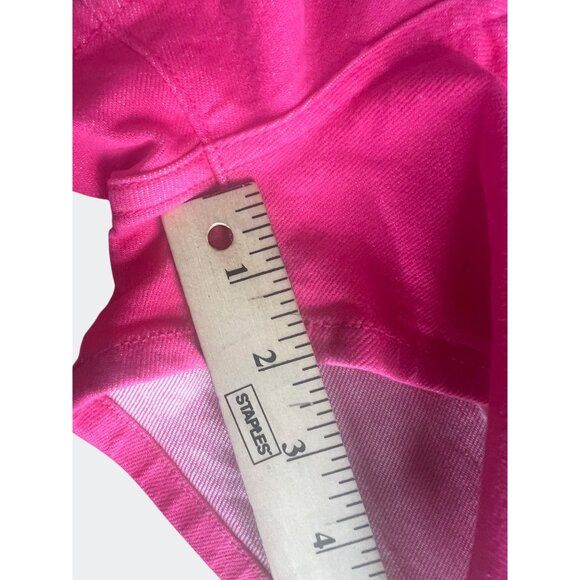 Rag & Bone Womens Bull Pink High-Rise Denim Jean Shorts  Size 26 - Picture 9 of 15